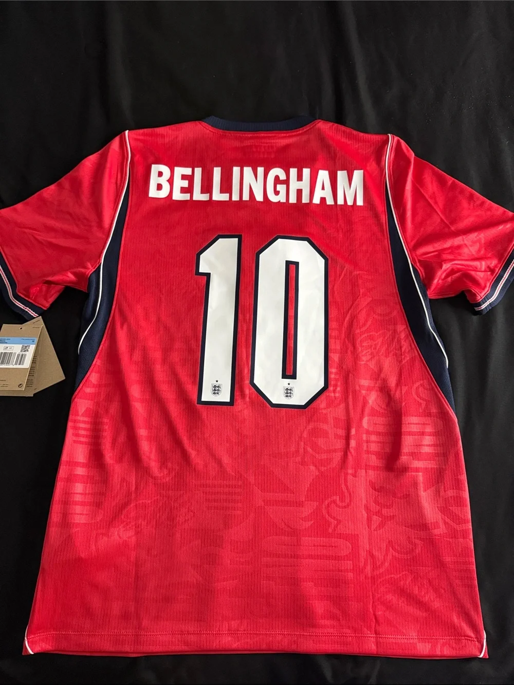 RARE England 🏴󠁧󠁢󠁥󠁮󠁧󠁿 #10 Jude Bellingham 2026 FIFA World Cup Nike Away Jersey